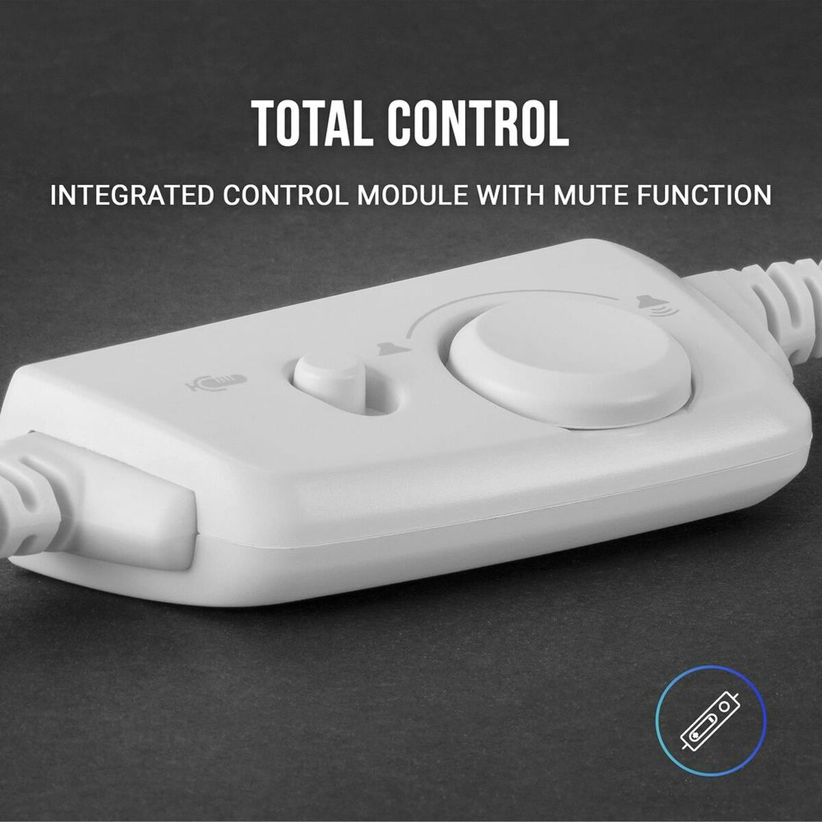 Gaming Earpiece with Microphone Mars Gaming MH320W LED RGB Stereo Grey-1
