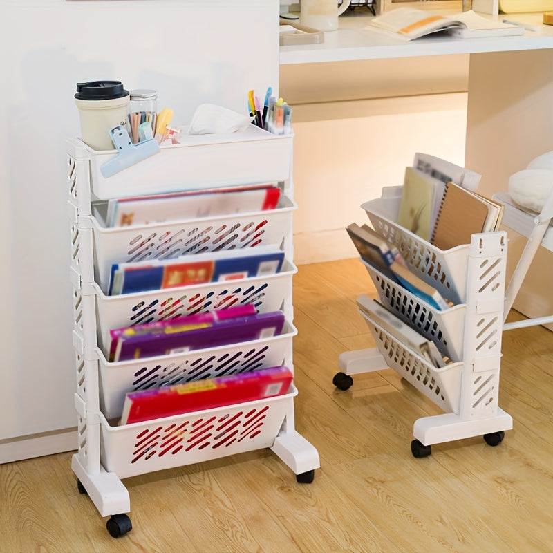 Rolling Art Storage Cart Plastic-4
