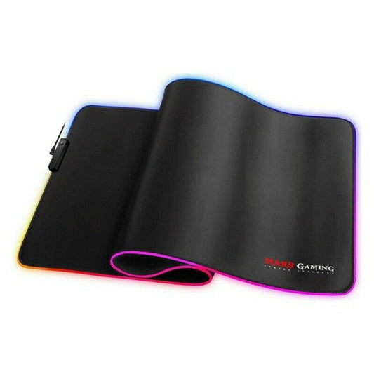 Gaming Mat with LED Illumination Mars Gaming MMPRGB2 RGB XL Black-0