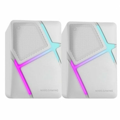 PC Speakers Mars Gaming MSHW White-0