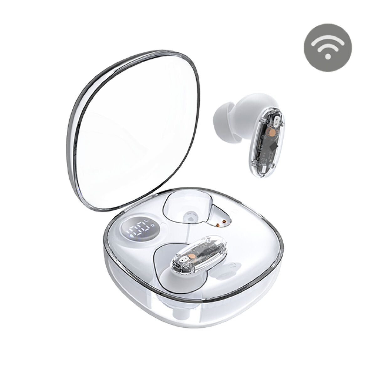 Headphones Mars Gaming MHIB2W White-2