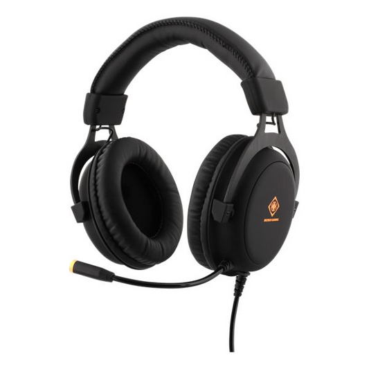 Casti gaming cu fir DELTACO GAMING DH310, multiplatforma PC/Xbox/PlayStation, negru (GAM-030)-0